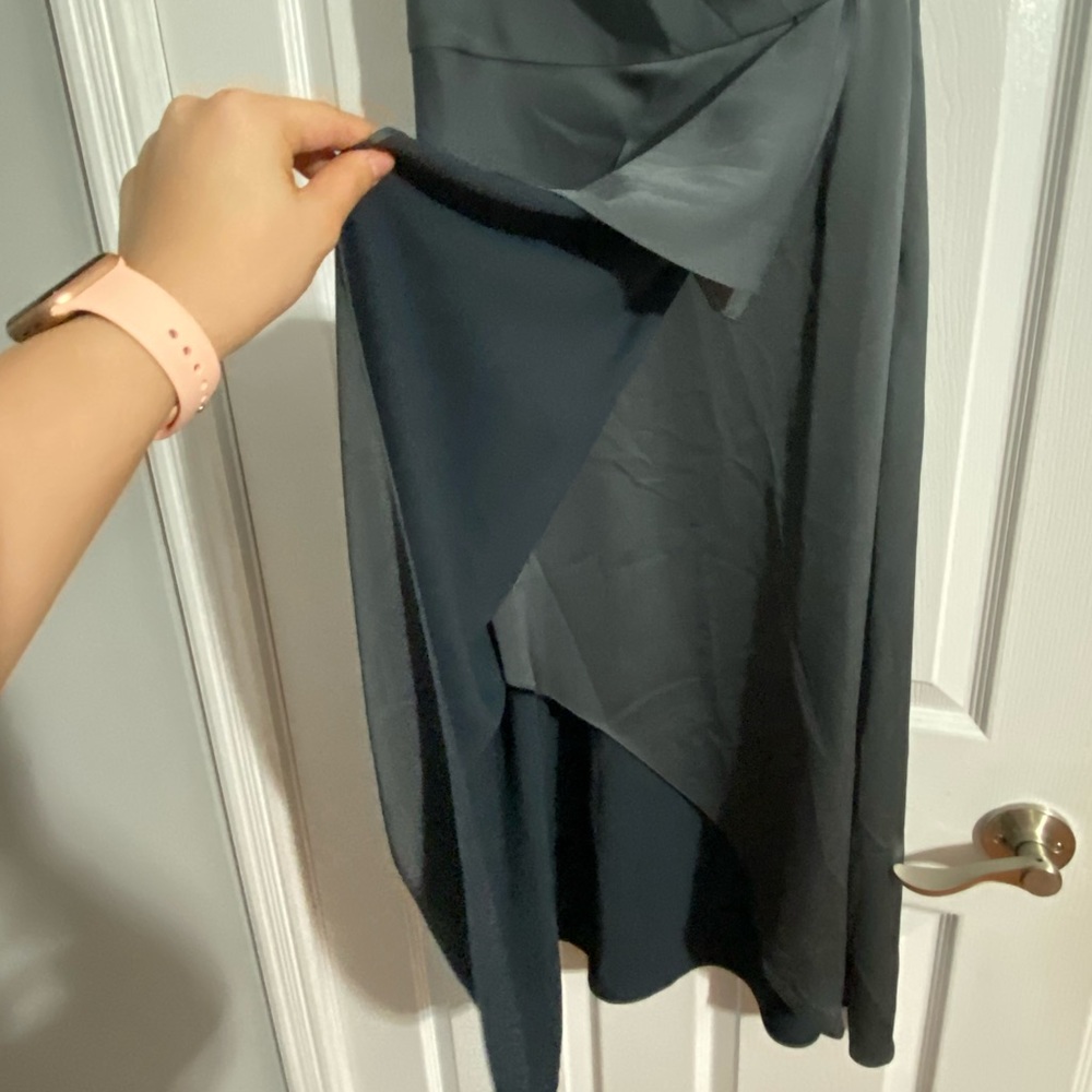 Ted Baker Ridah waterfall one shoulder dress - Picture 7 of 10